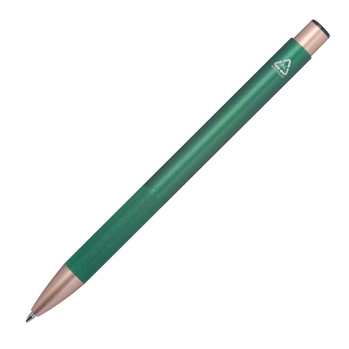 Długopis aluminiowy z recyklingu NATASHA Zielony 1527009 (8)