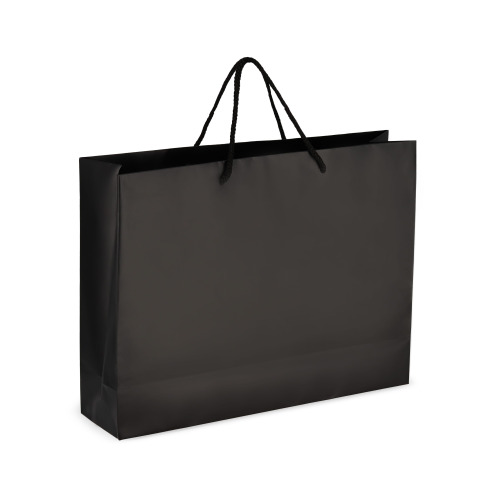 Papierowa torba prezentowa 40 x 12 x 30 cm 200 g/m² Czarny LT91518-N0002 