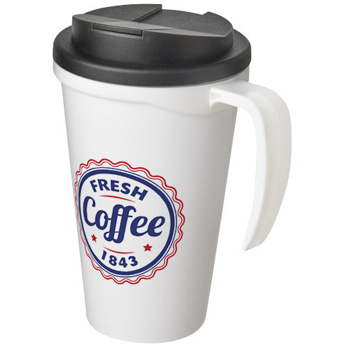 Americano® Grande 350 ml mug with spill-proof lid Biały 21042106 (1)