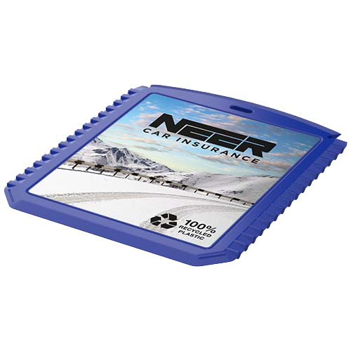 Thrym prostokątna skrobaczka do lodu wykonana z tworzyw sztucznych pochodzących z recyklingu Niebieski 22050252 (1)