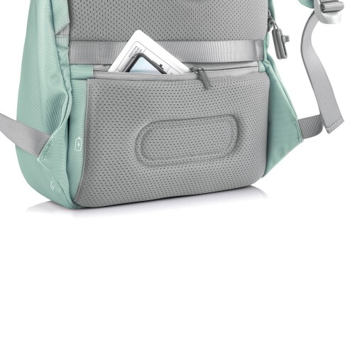 Bobby Soft, plecak na laptopa 15,6", chroniący przed kieszonkowcami, wykonany z RPET zielony V0998-06 (7)