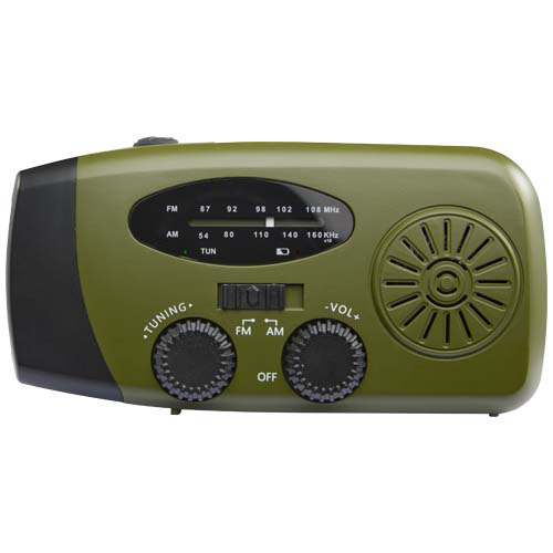Avior radio awaryjne z certyfikatem RCS z tworzyw sztucznych pochodzących z recyklingu Wojskowy zielony 12451464 (3)