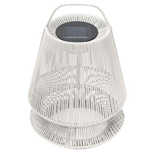 Originalhome Lampion przenośny abażur z recyklingu Jasny szary 12449180 (2)