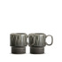 Kubek do kawy COFFEE & MORE 2-szt, szary Szary 5018371- (4) thumbnail