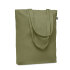 Płócienna torba 270 gr/m² zielony MO6713-09  thumbnail