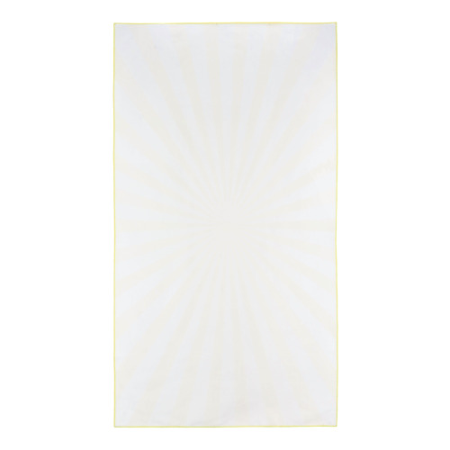 Szybkoschnący ręcznik plażowy R-PET 100×180 cm, sublimacja żółty LT97215-N0041 (6)
