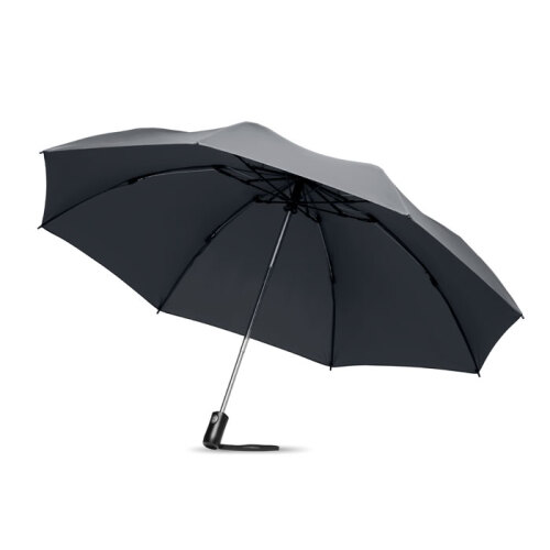 Składany odwrócony parasol szary MO9092-07 