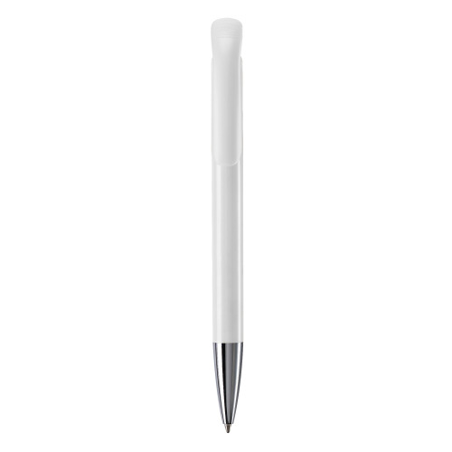 Długopis Atlas hard-color z metalową końcówką Biały LT80826-N0001 (2)