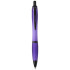 Nash długopis z tworzyw sztucznych pochodzących z recyklingu z czarnymi wykończeniami (czarny tusz) Fioletowy 10629637  thumbnail