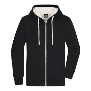 Bluza Męska Rozpinana Z Kapturem Dwuwarstwowa - Navy & Nature