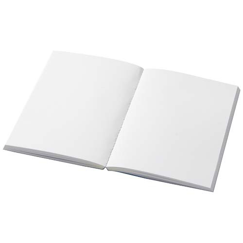 Notatnik A6 Novella Austen z miękkiej okładki z materiału z recyklingu, 100 kartek Niebieski 21026252 (3)