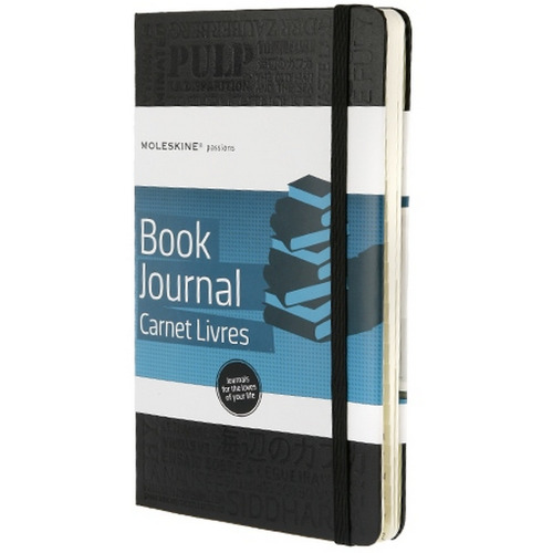 Book Journal - specjlany notatnik Moleskine Passion Journal czarny VM313-03 