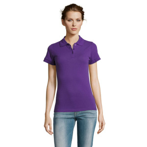 PRIME Damskie POLO 200g Dark Purple