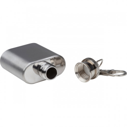 Mini piersiówka brelok 30 ml SARAH Szary 9462007 (2)