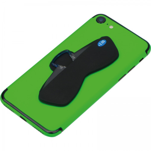 Okulary +2.00 z etui do smartfona CESARE Czarny 5075503 (3)