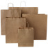 Torba z papieru Kraft ze skręconymi uchwytami – 49,5 x 14 x 44 cm Kraftowy brąz 1PQ00806 (5) thumbnail