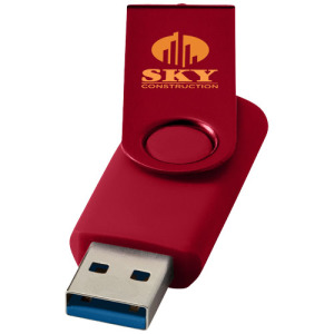 Rotate metaliczny pendrive wyposażony w interfejs USB 3.0