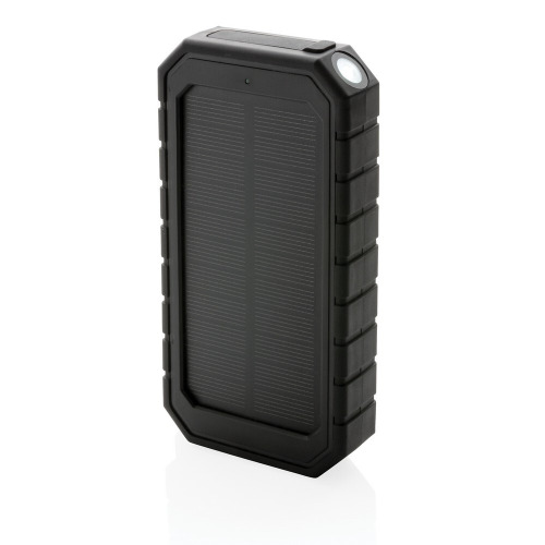 Power bank 10000 mAh, ładowarka słoneczna Czarny P322.451 (1)