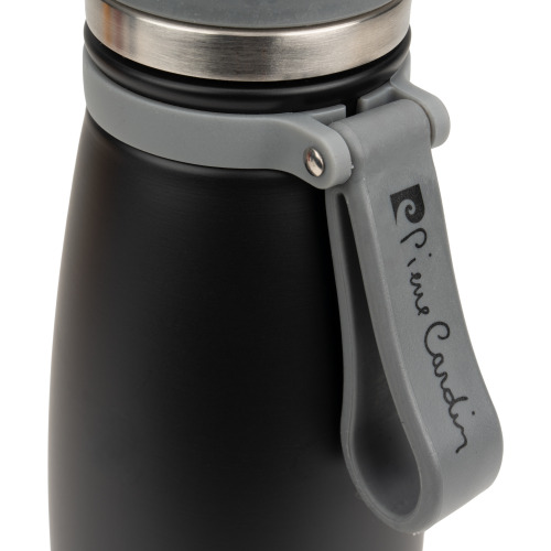 Butelka termiczna stalowa Pierre Cardin 650 ml Czarny B9000501IP303 (5)