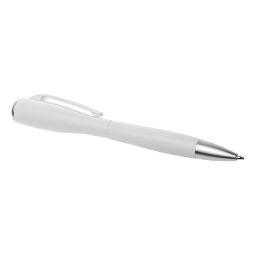 Długopis, lampka LED biały V1475-02B (2)