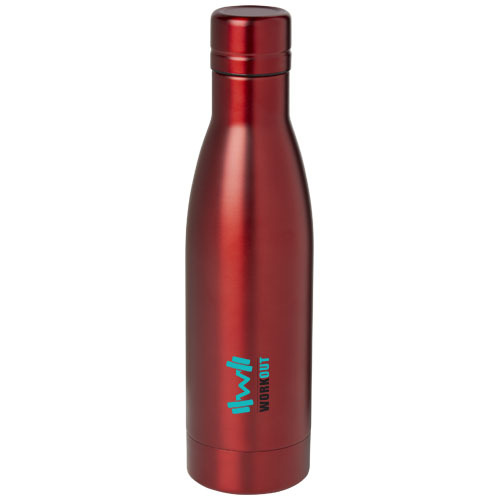 Vasa butelka ze stali nierdzwenej z recyklingu z miedzianą izolacją próżniową o pojemności 500 ml posiadająca certyfikat RCS Czerwony 10073621 (1)