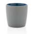 Kubek ceramiczny 300 ml niebieski, szary P434.005 (3) thumbnail