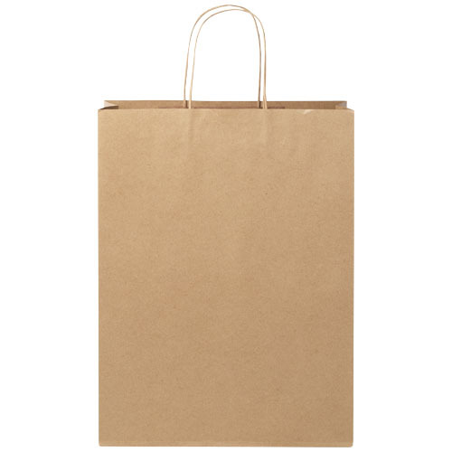 Torba z papieru Kraft ze skręconymi uchwytami – 31 x 12 x 41 cm Kraftowy brąz 1ZM01006 (2)