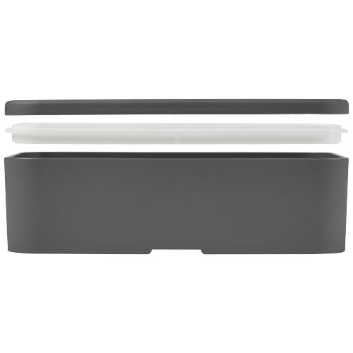 MIYO jednopoziomowe pudełko na lunch  Szary 22040082 (5)