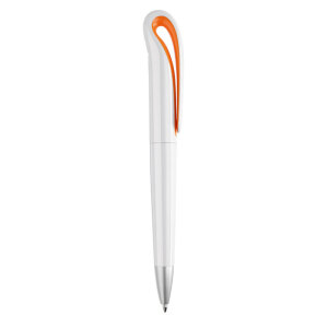 Przekręcany długopis, ABS pomarańczowy