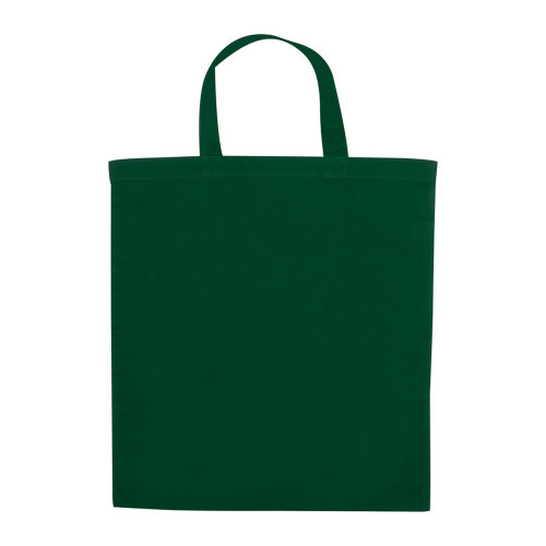 Torba bawełniana z krótkim uchem 140 g/m2 MARSHALL Ciemnozielony 6068099 (4)