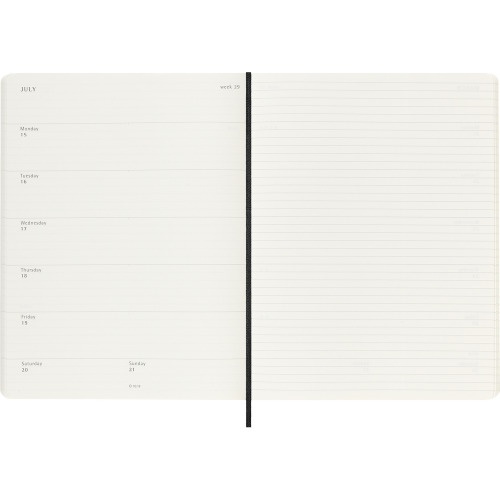 Kalendarz MOLESKINE Czarny VM493-03/2025 (4)
