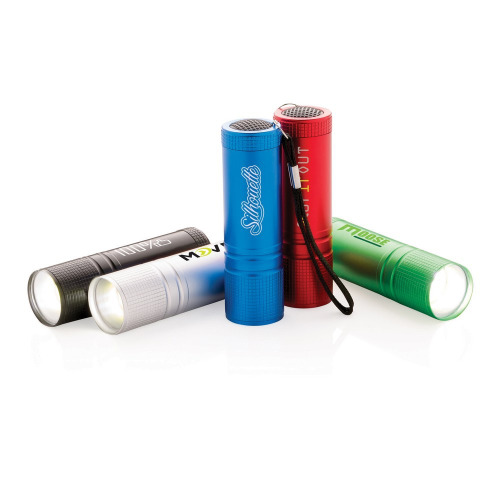 Latarka COB Srebrny P513.822 (4)
