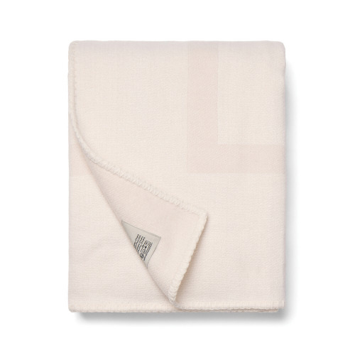 Koc VINGA Monogram Biały VG640-02 (3)