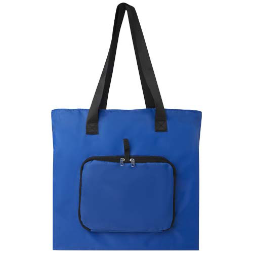 Składana torba na zakupy EcoFold z materiału RPET, o pojemności 16 l Błękit królewski 13009153 (2)