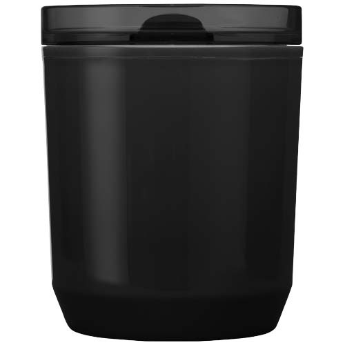 Hudson kubek z podwójnymi ściankami o pojemności 180 ml wykonany z tworzyw sztucznych pochodzących z recyklingu Czarny 10085290 (3)