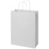 Torba z papieru Kraft ze skręconymi uchwytami – 31 x 12 x 41 cm Biały 1ZM01001 (3) thumbnail