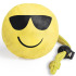 Składana torba na zakupy "uśmiechnięta buzia" (smile) żółty V8970-08C  thumbnail