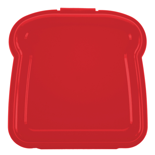 Pudełko śniadaniowe "kanapka" czerwony V9525-05 (1)