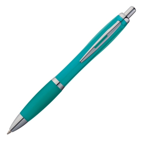 Długopis plastikowy MOSCOW turkusowy 168214 (2)