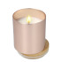 Świeca zapachowa Bhakti na bazie roślin w aluminiowym słoiku z recyklingu Różowe złoto LT90745-N0045 (3) thumbnail