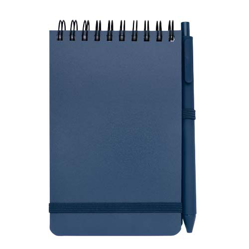 Thalaasa notatnik A6 w twardej okładce z nadrukiem oceanicznym i długopisem  Błękit oceanu 10790251 (2)