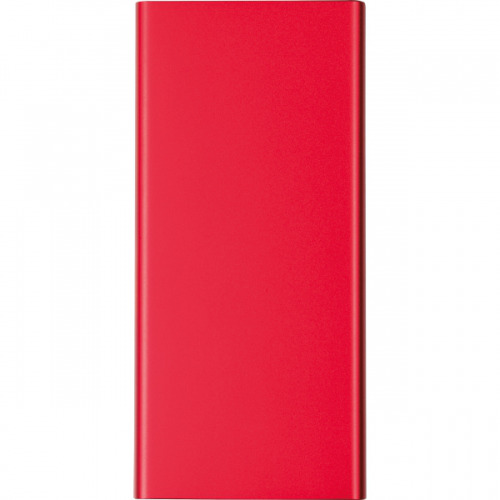 Power bank 10000 mAh z aluminium z recyklingu GIORGIA Czerwony 3450305 (2)
