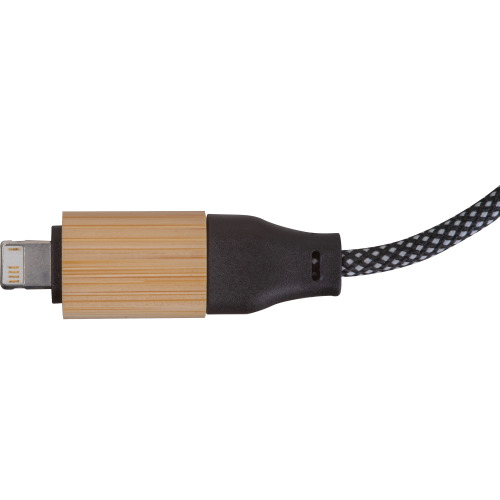 Kabel do szybkiego ładowania 4w1, 3m KRISTIN Beżowy 3543413 (12)