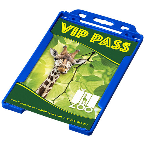 Pierre wizytownik z tworzyw sztucznych pochodzących z recyklingu Niebieski 21019452 