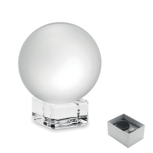 Szklana stauetka kula
