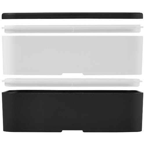 MIYO dwupoziomowe pudełko na lunch Czarny 21047003 (6)