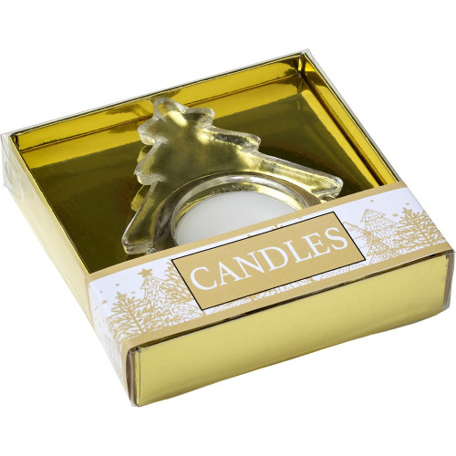 Świecznik "choinka" Złoty V9560-24 