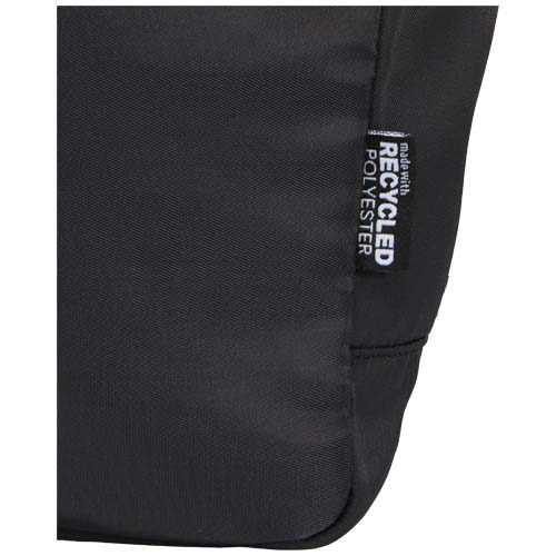 Trip Aware™, plecak na laptopa 14 cali wykonany z materiałów z recyklingu, 9 l Czarny 12076290 (8)