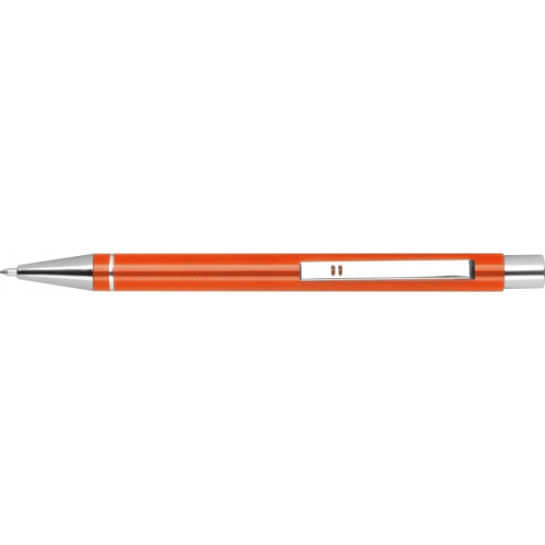 Metalowy długopis półżelowy Almeira pomarańczowy 374110 (2)
