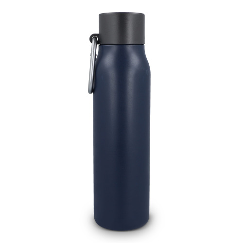 Butelka z matowym wykończeniem, butelka termiczna 600 ml Ciemnoniebieski LT98696-N0010 (1)